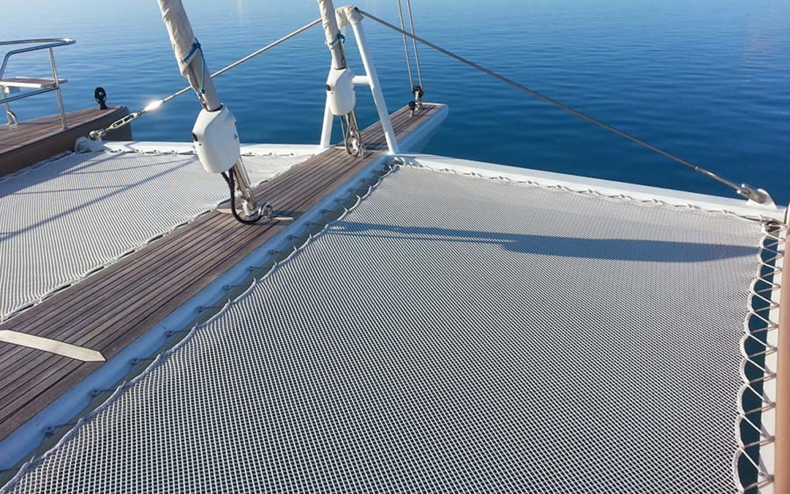 Install a New Trampoline on Your Multihull | Catamaran Supply