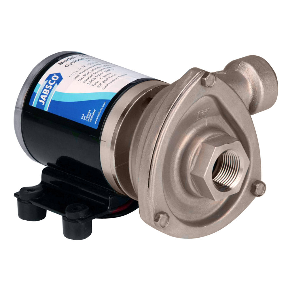 Jabsco Low Pressure Cyclon Centrifugal Pump - 12V [50840-0012] | Catamaran Supply