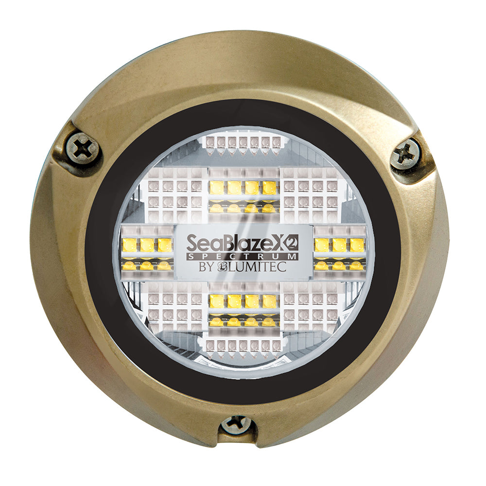 Lumitec SeaBlazeX2 Spectrum LED Underwater Light - Full-Color RGBW [101515] | Catamaran Supply