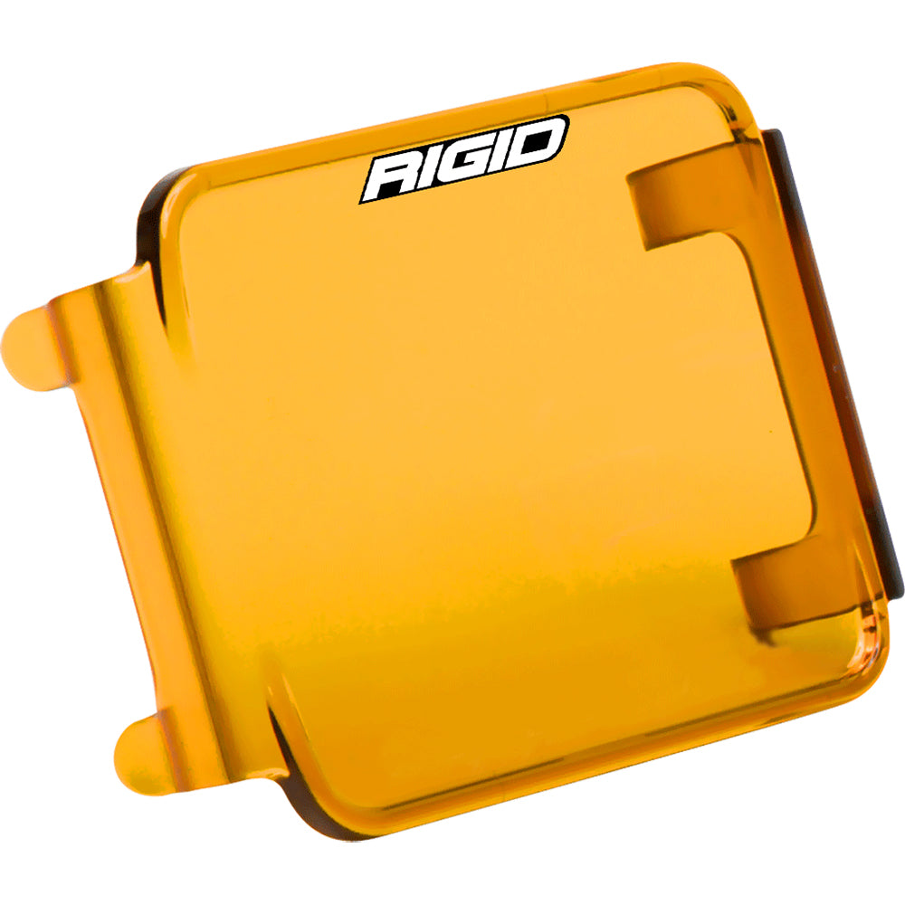 RIGID Industries D-Series Lens Cover - Amber [201933] | Catamaran Supply