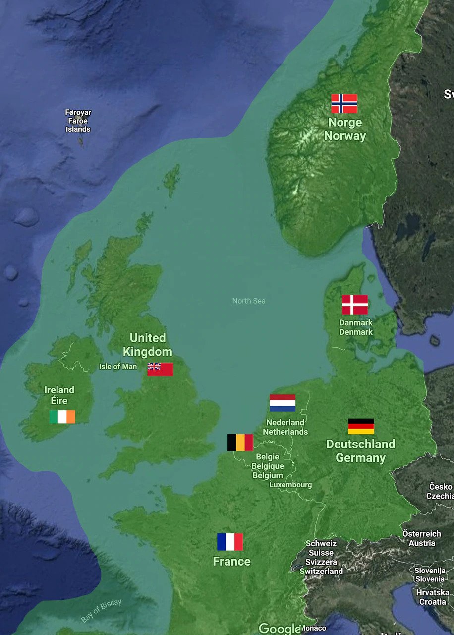 Europe Atlantic Coast and Islands Courtesy Flag Pack