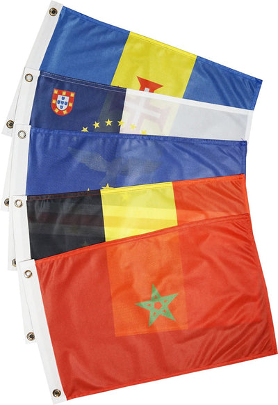 Europe Atlantic Coast and Islands Courtesy Flag Pack | Catamaran Supply