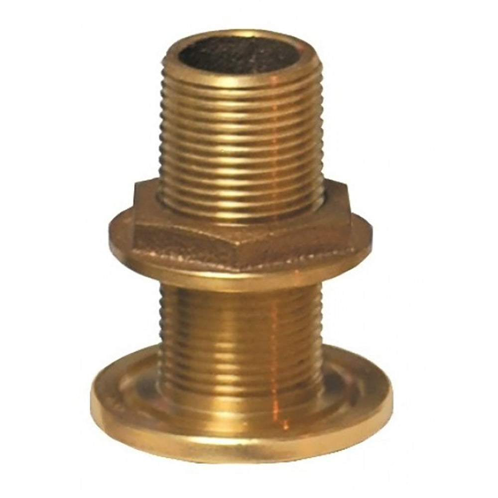 GROCO 2-1/2" Bronze Thru-Hull Fitting w/Nut [TH-2500-W]