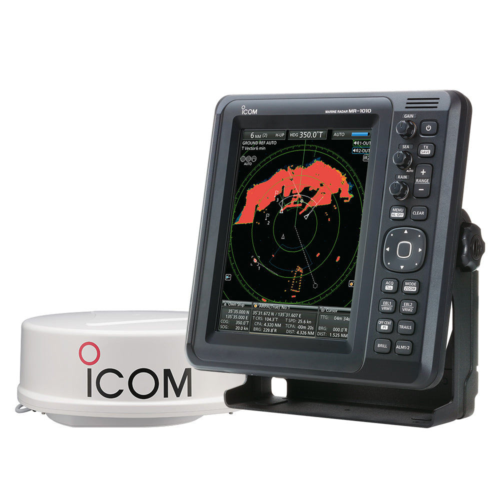 Icom MR-1010RII Marine Radar - 4kW - 10.4" Color Display [MR1010RII]