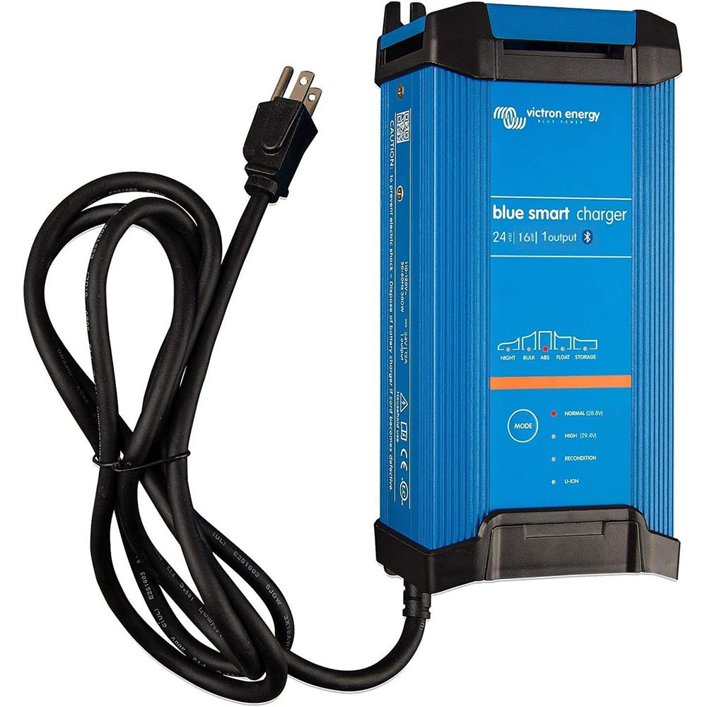 Victron Blue Smart IP22 24VDC 16A 1 Bank 120V Charger - Dry Mount [BPC241647102]