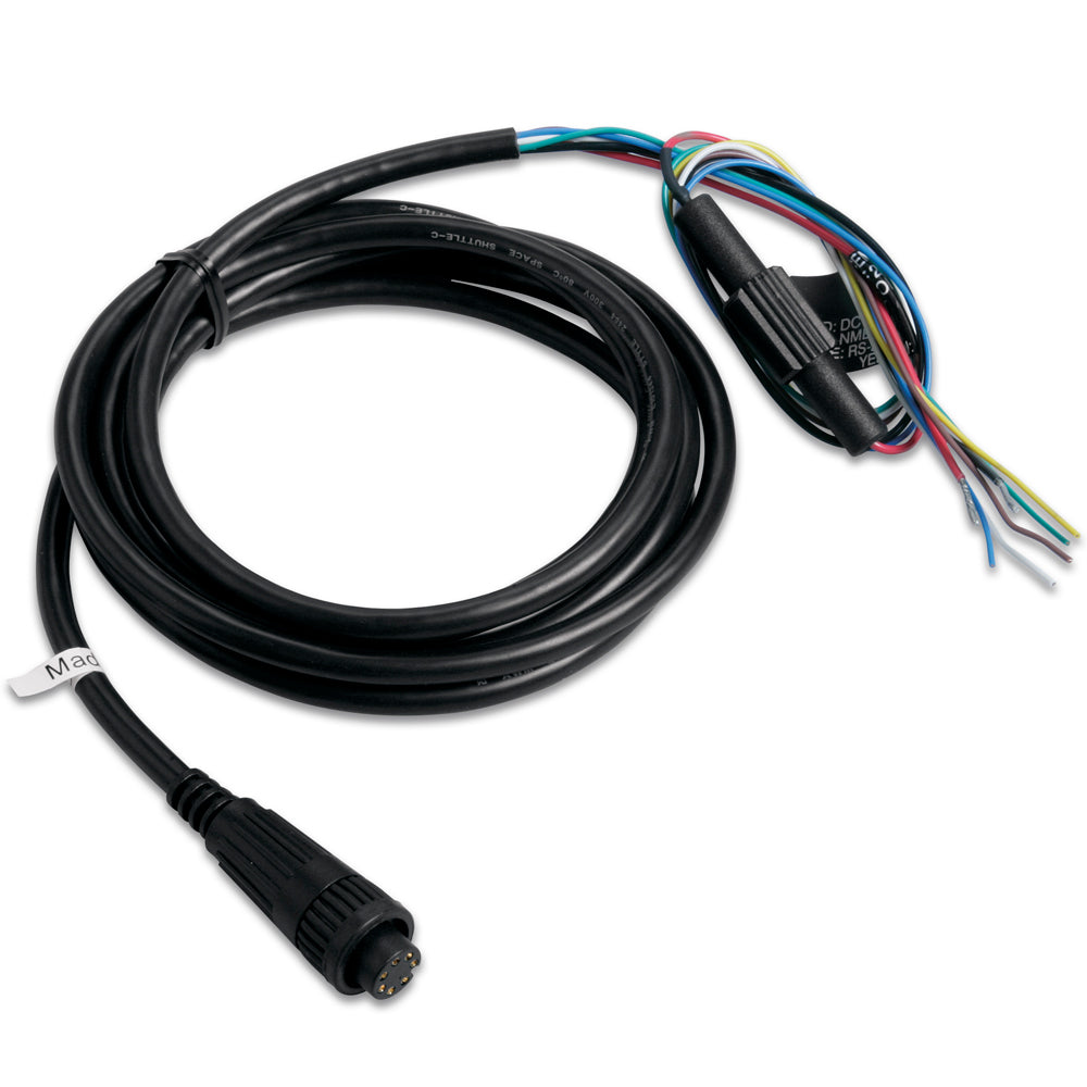 Garmin Power/Data Cable - Bare Wires f/Fishfinder 320C, GPS Series & GPSMAP Series [010-10083-00] | Catamaran Supply