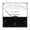 Blue Sea 8028 DC Analog Micro Voltmeter - 2" Face, 8-16 Volts DC [8028] | Catamaran Supply