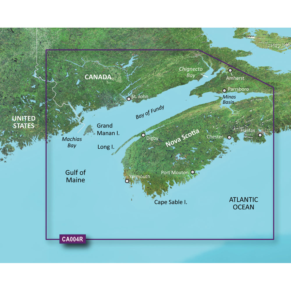 Garmin BlueChart g3 Vision HD - VCA004R - Bay of Fundy - microSD/SD [010-C0690-00] | Catamaran Supply