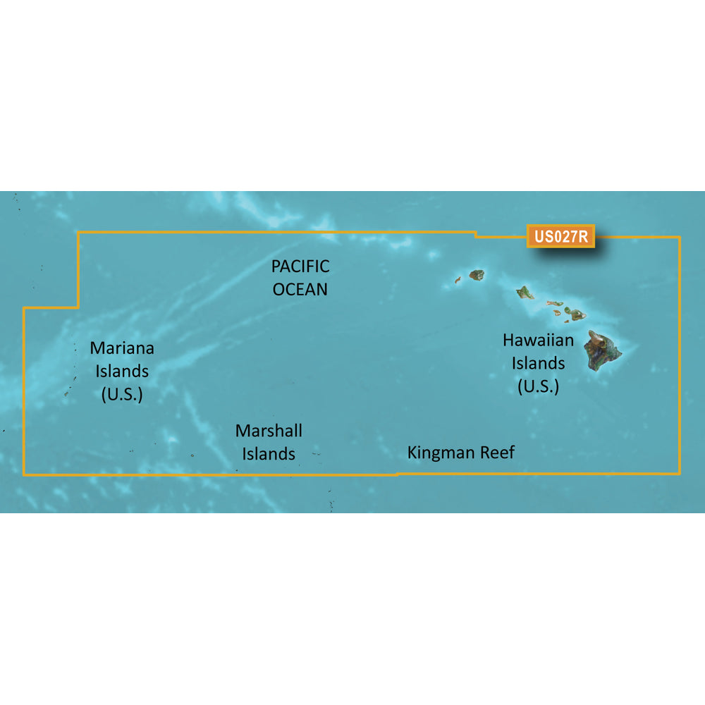 Garmin BlueChart g3 Vision HD - VUS027R - Hawaiian Islands - Mariana Islands - microSD/SD [010-C0728-00] | Catamaran Supply
