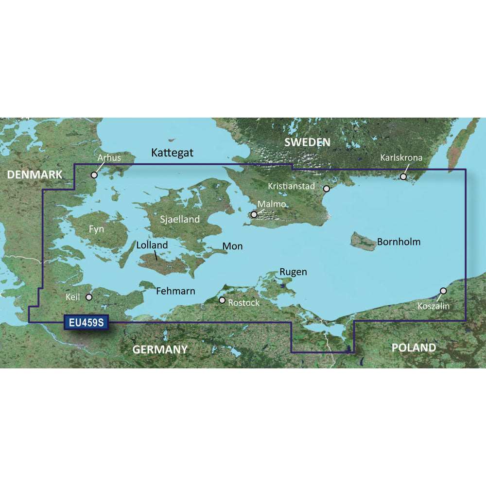 Garmin BlueChart g3 Vision HD - VEU459S - rhs-Kiel-Koszalin - microSD/SD [010-C0803-00] | Catamaran Supply