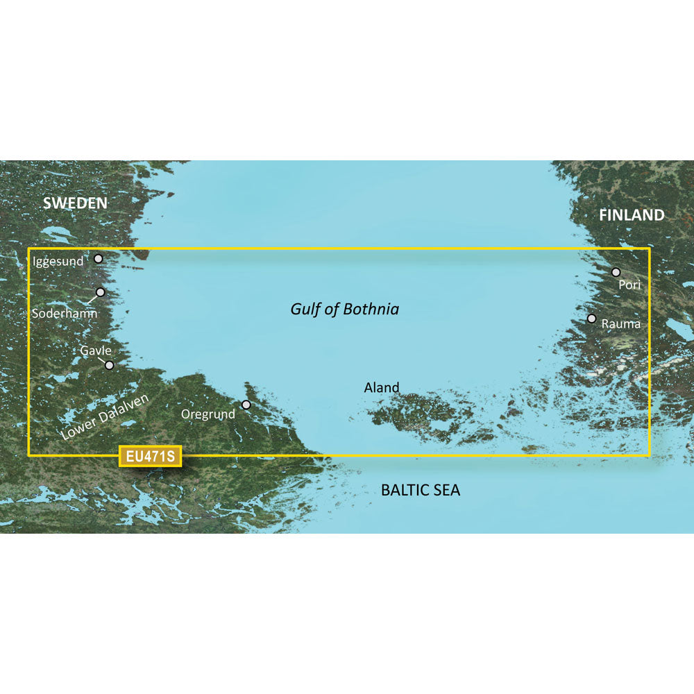 Garmin BlueChart g3 Vision HD - VEU471S - Gulf of Bothnia - microSD/SD [010-C0815-00] | Catamaran Supply