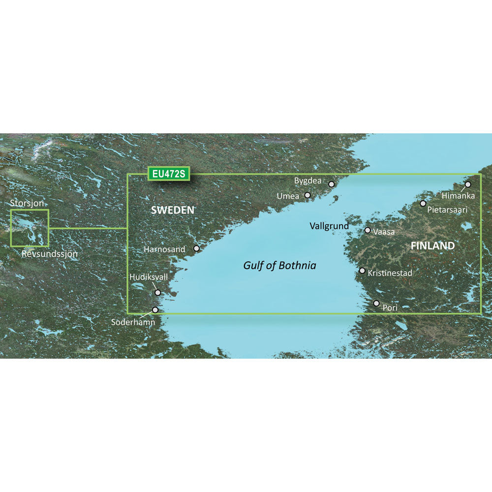 Garmin BlueChart g3 Vision HD - VEU472S - Gulf of Bothnia, Center - microSD/SD [010-C0816-00] | Catamaran Supply