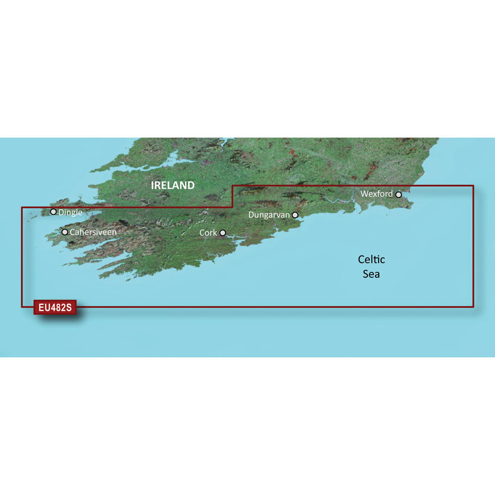 Garmin BlueChart g3 Vision HD - VEU482S - Wexford to Dingle Bay - microSD/SD [010-C0826-00] | Catamaran Supply