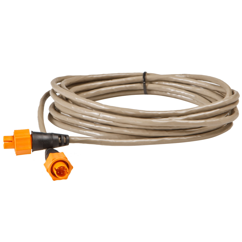 Lowrance 25 FT Ethernet Cable ETHEXT-25YL [127-30] | Catamaran Supply