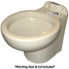 Raritan Marine Elegance - Household Style - Bone - Remote Intake Pump - Smart Toilet Control - 12v [220AHR012] | Catamaran Supply