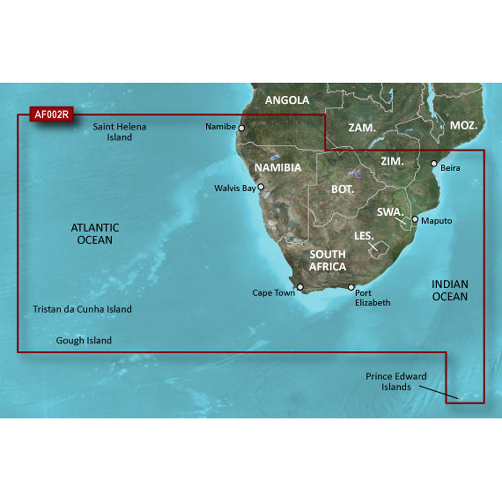 Garmin BlueChart g2 HD - HXAF002R - South Africa - microSD/SD [010-C0748-20] | Catamaran Supply