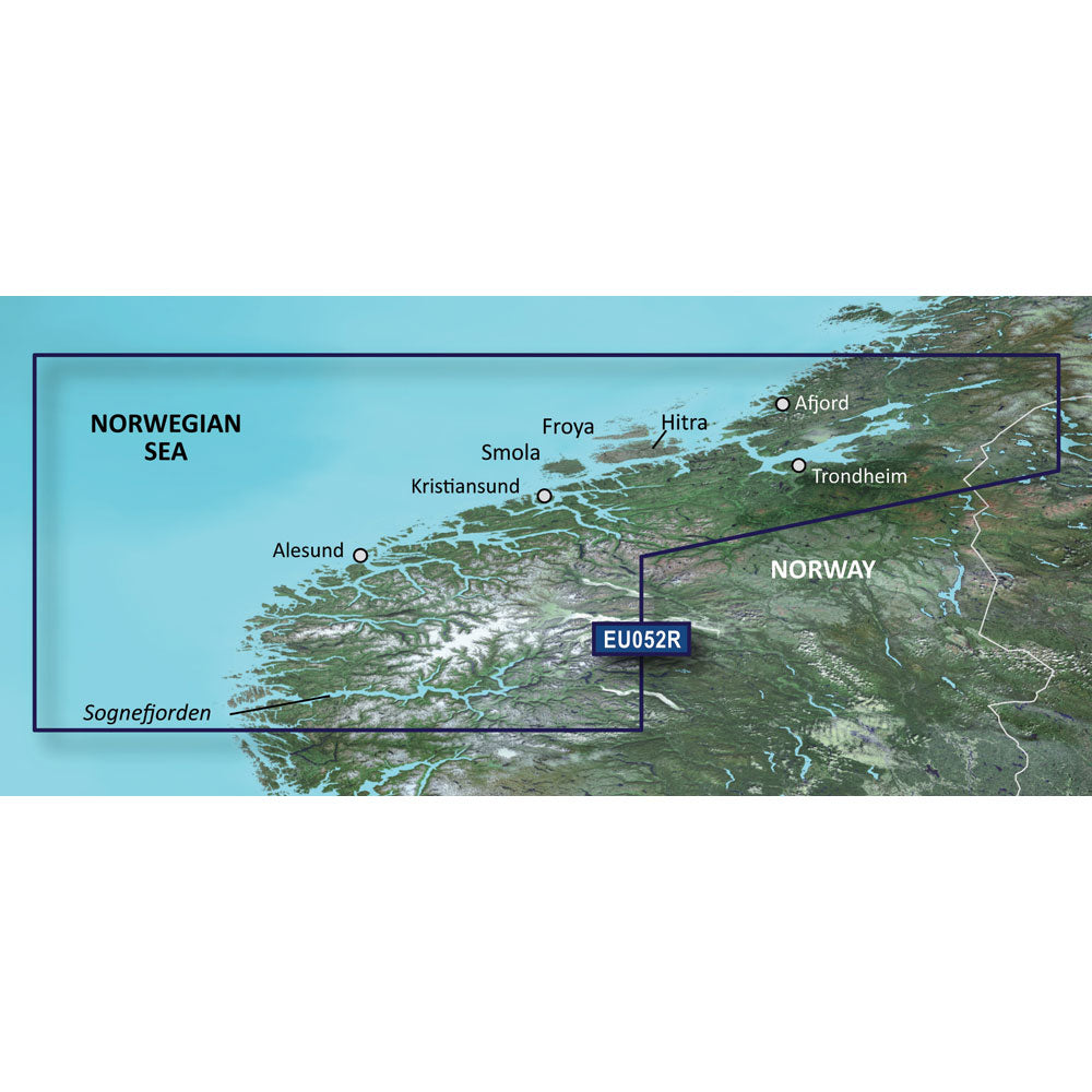 Garmin BlueChart g3 HD - HXEU052R - Sognefjorden - Svefjorden - microSD/SD [010-C0788-20] | Catamaran Supply