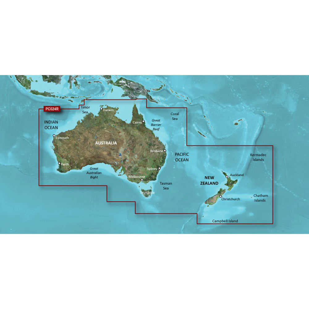 Garmin BlueChart g2 HD - HXPC024R - Australia & New Zealand - microSD/SD [010-C1020-20] | Catamaran Supply