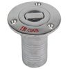Whitecap Bluewater Push Up Deck Fill - 1-1/2" Hose - Gas [6993CBLUE] | Catamaran Supply