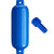 Polyform G-4 Twin Eye Fender 6.5" x 22" - Blue w/Air Adapter [G-4-BLUE] | Catamaran Supply