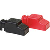 Blue Sea 4018 Square CableCap Insulators Pair Red/Black [4018] | Catamaran Supply