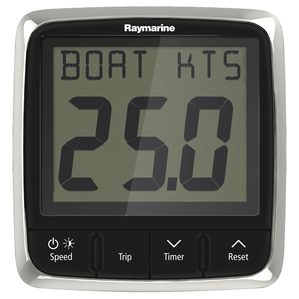 Raymarine i50 Speed Display System w/Nylon Thru-Hull Transducer [E70147] | Catamaran Supply