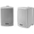 FUSION 4" Compact Marine Box Speakers - (Pair) White [MS-OS420] | Catamaran Supply