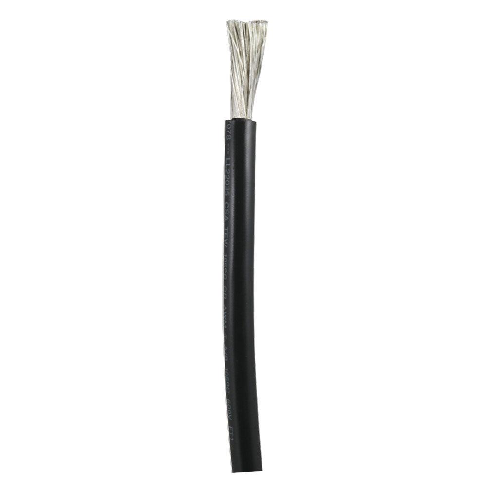 Ancor Black 1/0 AWG Battery Cable - Sold By The Foot [1160-FT] | Catamaran Supply