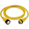 Marinco 50Amp 125/250V Shore Power Cable - 25' - Yellow [6152SPP-25] | Catamaran Supply