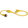 Marinco RY504-2-30 50A Female to 2-30A Male Reverse "Y" Cable [RY504-2-30] | Catamaran Supply