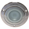 Lumitec Shadow - Flush Mount Down Light - Polished SS Finish - 4-Color White/Red/Blue/Purple Non-Dimming [114110] | Catamaran Supply