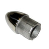 Whitecap Bullet End - 316 Stainless Steel - 7/8" Tube O.D. [6229C] | Catamaran Supply