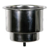Whitecap Flush Cupholder w/Drain - 302 Stainless Steel [S-3511C] | Catamaran Supply