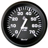 Faria Euro Black 4" Tachometer - 7,000 RPM (Gas - All Outboard) [32805] | Catamaran Supply