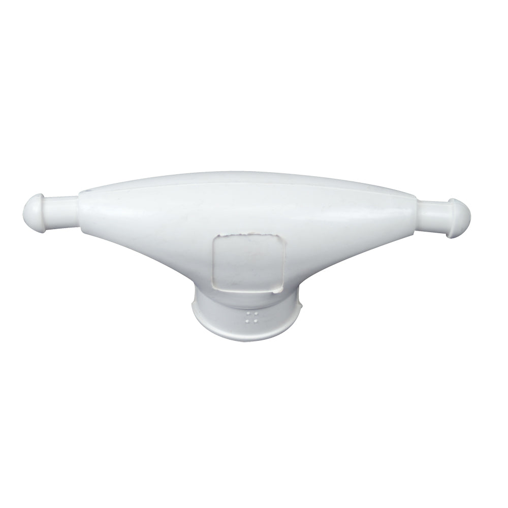 Whitecap Rubber Spreader Boot - Pair - Large - White [S-9200P] | Catamaran Supply