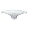 Whitecap Rubber Spreader Boot - Pair - Medium - White [S-9201P] | Catamaran Supply