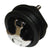 Whitecap T-Handle Latch - Chrome Plated Zamac/Black Nylon - No Lock - Freshwater Use Only [S-230BC] | Catamaran Supply
