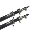 TACO 20' Carbon Fiber Outrigger Poles - Pair - Black [OT-4200CF] | Catamaran Supply