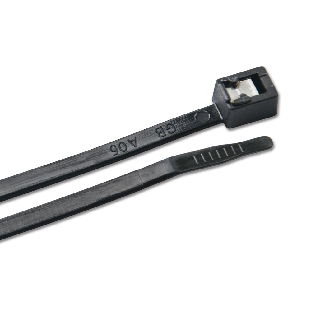 Ancor 14" UV Black Self Cutting Cable Zip Ties - 50-Pack [199285] | Catamaran Supply