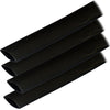 Ancor Adhesive Lined Heat Shrink Tubing (ALT) - 3/4" x 6" - 4-Pack - Black [306106] | Catamaran Supply