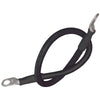 Ancor Battery Cable Assembly, 2 AWG (34mm) Wire, 5/16" (7.93mm) Stud, Black - 18" (45.7cm) [189140] | Catamaran Supply