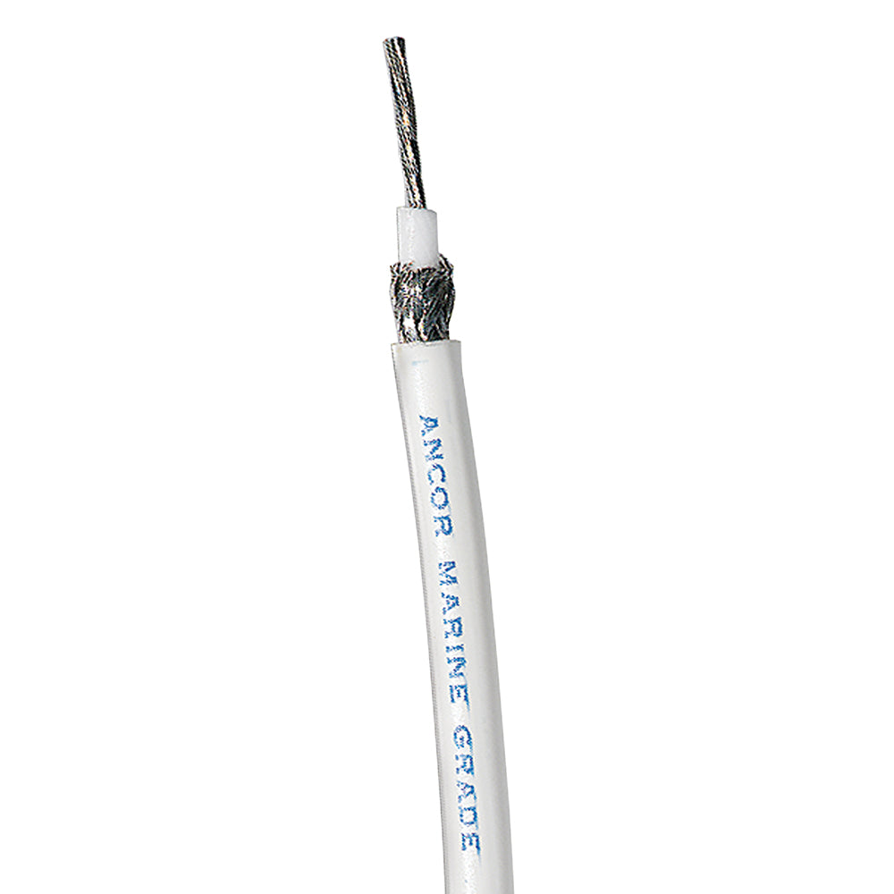 Ancor White RG 213 Tinned Coaxial Cable - 250' [151725] | Catamaran Supply