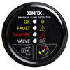 Xintex Propane Fume Detector w/Automatic Shut-Off & Plastic Sensor - No Solenoid Valve - Black Bezel Display [P-1BNV-R] | Catamaran Supply
