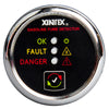 Xintex Gasoline Fume Detector & Alarm w/Plastic Sensor - Chrome Bezel Display [G-1C-R] | Catamaran Supply