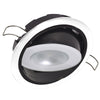 Lumitec Mirage Positionable Down Light - White Dimming, Red/Blue Non-Dimming - White Bezel [115128] | Catamaran Supply