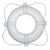 Taylor Made Foam Ring Buoy - 24" - White w/White Rope [361] | Catamaran Supply