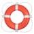 Taylor Made Foam Ring Buoy - 30" - Orange w/White Rope [383] | Catamaran Supply