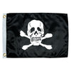 Taylor Made 12" x 18" Jolly Roger Novelty Flag [1818] | Catamaran Supply