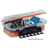 Plano Waterproof Polycarbonate Storage Box - 3500 Size - Orange/Clear [145000] | Catamaran Supply