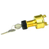 BEP 3-Position Brass Ignition Switch - OFF/Ignition/Start [1001606] | Catamaran Supply